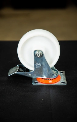 Колесо поворотное полипропилен SRCnb 55 125 мм с тормозом (N) купить в Москве с доставкой по всей России | ProtosMarket.ru