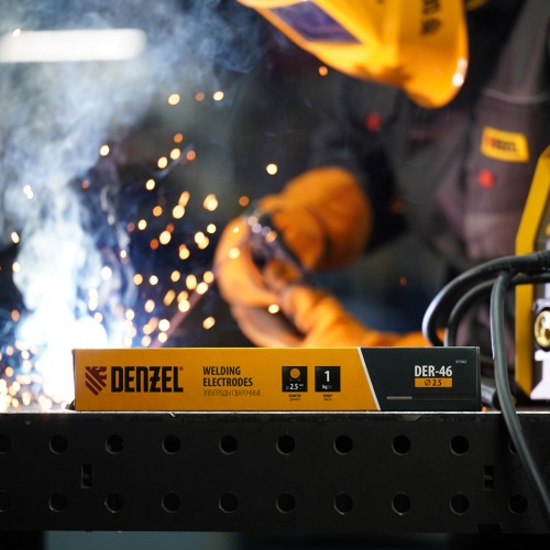 Электроды DER-46, диам. 2,5 мм, 1 кг., рутиловое покрытие Denzel купить в Москве с доставкой по всей России | ProtosMarket.ru