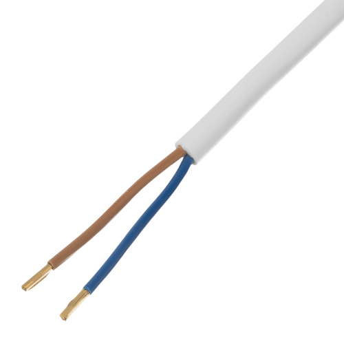 Шнур сетевой Energy Series, ПВС, 3 м, 2 x 1,5 мм, с неразборной вилкой, белый, Denzel купить в Москве с доставкой по всей России | ProtosMarket.ru