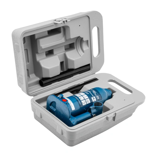 Домкрат гидравлический бутылочный, 4 т, h подъема 188-363 мм, в пластиковом кейсе Stels купить в Москве с доставкой по всей России | ProtosMarket.ru