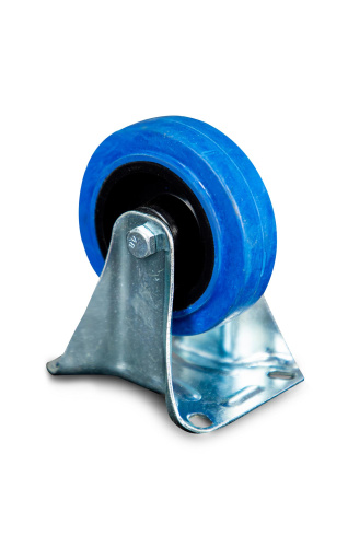 Колесо неповоротное резина FRCL 42 100 мм (F) купить в Москве с доставкой по всей России | ProtosMarket.ru