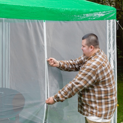 Тент садовый с москитной сеткой, 2.5 х 2.5/2.4, Camping Palisad купить в Москве с доставкой по всей России | ProtosMarket.ru