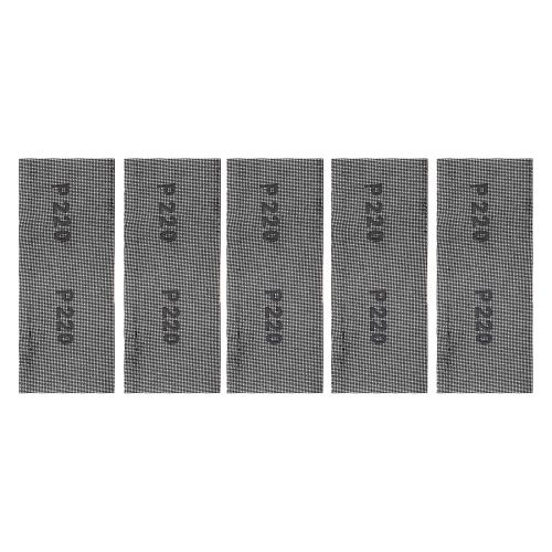 Сетка абразивная, P 220, 115 х 280 мм, 5 шт Сибртех купить в Москве с доставкой по всей России | ProtosMarket.ru