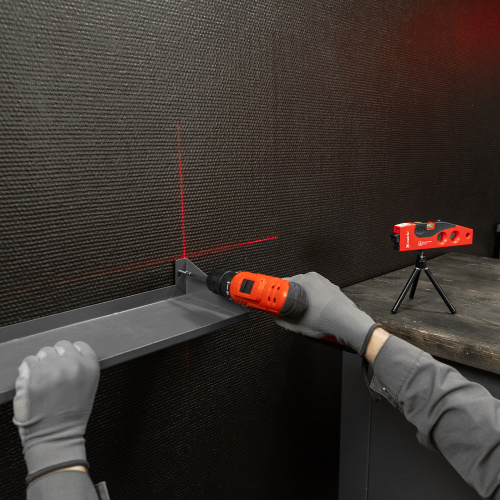 Лазерный уровень, 180 мм, 220 мм штатив, 4 глазка Matrix купить в Москве с доставкой по всей России | ProtosMarket.ru