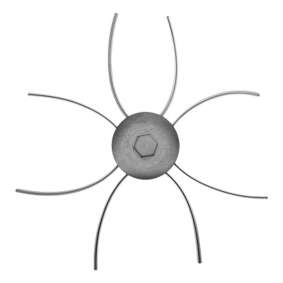 Головка триммерная универсальная, алюминиевый корпус, леска до 4 мм Denzel купить в Москве с доставкой по всей России | ProtosMarket.ru