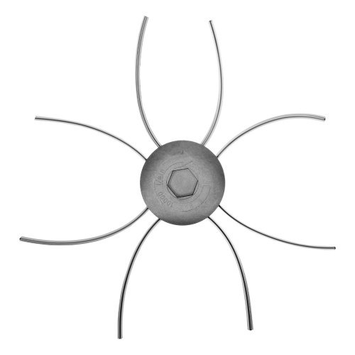 Головка триммерная универсальная, алюминиевый корпус, леска до 4 мм Denzel купить в Москве с доставкой по всей России | ProtosMarket.ru