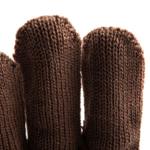 Перчатки трикотажные, акрил, коричневый, оверлок Сибртех купить в Москве с доставкой по всей России | ProtosMarket.ru