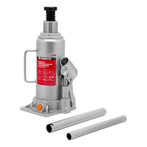 Домкрат гидравлический бутылочный, 10 т, h подъема 230-460 мм Matrix по ценам производителя в Москве с доставкой по всей России