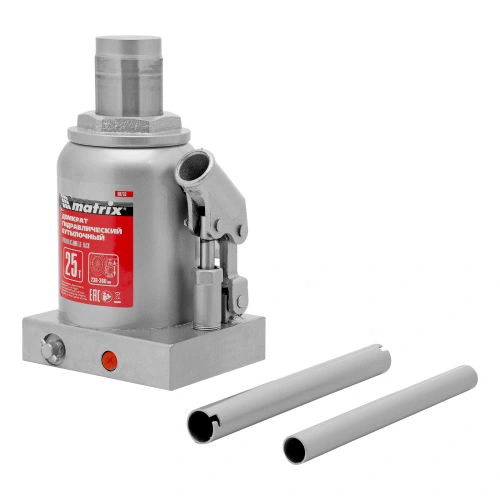 Домкрат гидравлический бутылочный, 25 т, высота подъема 230-360 мм Matrix по ценам производителя в Москве с доставкой по всей России
