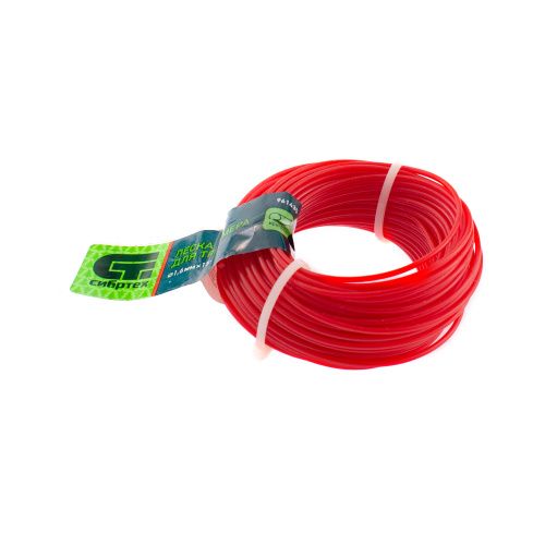 Леска для триммера круглая, 1.6 мм х 15 м, Сибртех купить в Москве с доставкой по всей России | ProtosMarket.ru