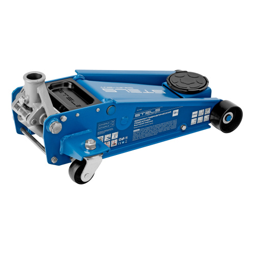 Домкрат гидравлический подкатной, 3 т, 120-450 мм, быстрый подъем, проф. Stels купить в Москве с доставкой по всей России | ProtosMarket.ru