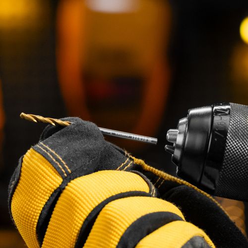 Набор сверл по металлу, 1-10 мм, Р6М5К8-TiN, Golden Tip, 10 шт Denzel купить в Москве с доставкой по всей России | ProtosMarket.ru