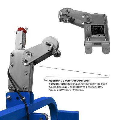 Строительная люлька ZLP-800 (длина платформы 7,5 м, длина троса 60 м) купить в Москве с доставкой по всей России | ProtosMarket.ru