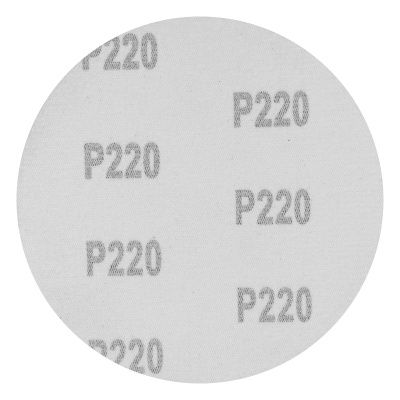 Круг абразивный на ворсовой подложке под "липучку", P 220, 125 мм, 10 шт Matrix купить в Москве с доставкой по всей России | ProtosMarket.ru