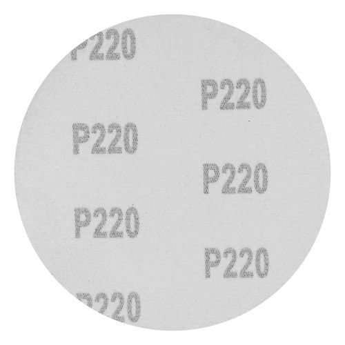 Круг абразивный на ворсовой подложке под "липучку", P 220, 125 мм, 10 шт Matrix купить в Москве с доставкой по всей России | ProtosMarket.ru
