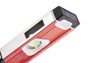 Уровень алюминиевый, магнит, фрезерованный, 3 глазка (1 зеркальный) двухкомпонентные рукоятки, 1200 мм Matrix купить в Москве с доставкой по всей России | ProtosMarket.ru