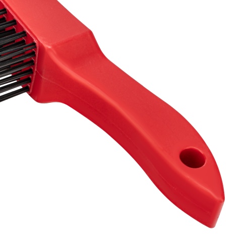 Щетка зачистная шестирядная, закаленная прямая проволока с пластиковой ручкой Matrix купить в Москве с доставкой по всей России | ProtosMarket.ru