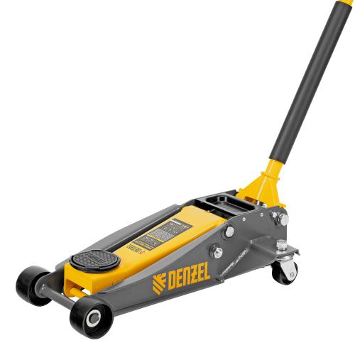 Домкрат гидравлический подкатной, 3 т, 125-470 мм, быстрый подъем, проф. Denzel купить в Москве с доставкой по всей России | ProtosMarket.ru