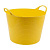 Ведро гибкое сверхпрочное, 40 л, желтое, Сибртех купить в Москве с доставкой по всей России | ProtosMarket.ru
