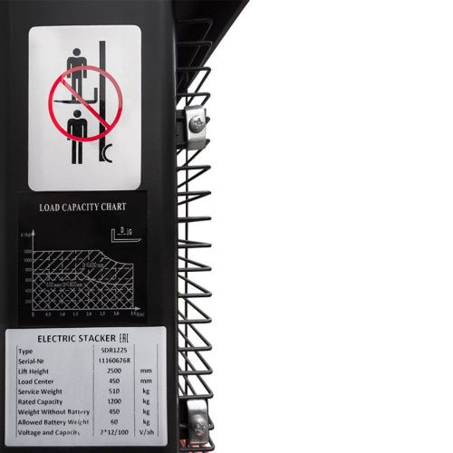 Самоходный штабелер PROLIFT SDR 1225 li-ion купить в Москве с доставкой по всей России | ProtosMarket.ru