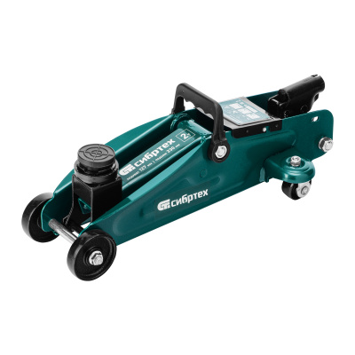 Домкрат гидравлический подкатной, 2 т, 127-330 мм, в пласт. кейсе Сибртех по ценам производителя в Москве с доставкой по всей России