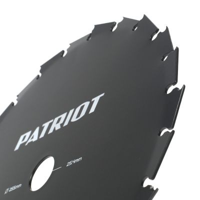 Нож PATRIOT TBM 24 для триммера (255х25.4 мм, 24 зубца) купить в Москве с доставкой по всей России | ProtosMarket.ru