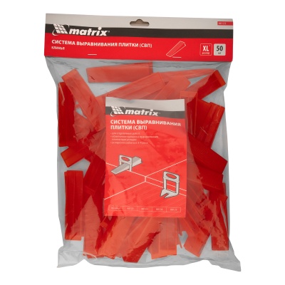 Клин для системы выравнивания плитки СВП Ворота XL, 50 шт. в пакете Matrix купить в Москве с доставкой по всей России | ProtosMarket.ru
