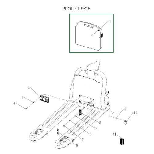 Аккумуляторная батарея 48В 30Ач Li-ion для тележек SD20L купить в Москве с доставкой по всей России | ProtosMarket.ru
