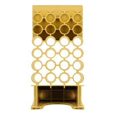 Упор противооткатный для грузового транспорта, ЖЕЛТЫЙ, 35 т, 438х200х205 мм Stels купить в Москве с доставкой по всей России | ProtosMarket.ru