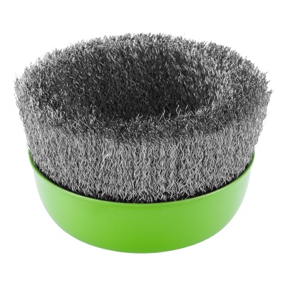 Щетка для УШМ, 125 мм, М14, "чашка", витая проволока Сибртех купить в Москве с доставкой по всей России | ProtosMarket.ru