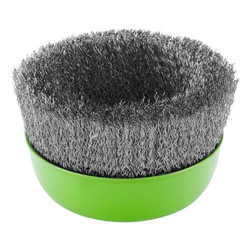 Щетка для УШМ, 125 мм, М14, "чашка", витая проволока Сибртех купить в Москве с доставкой по всей России | ProtosMarket.ru