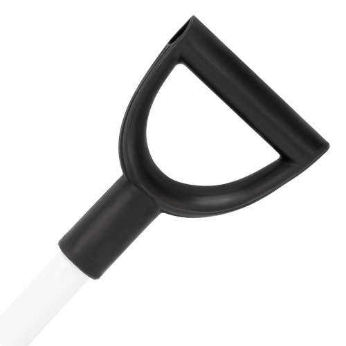 Лопата для уборки снега пластиковая, 530 х 375 х 1400 мм, алюминиевый черенок, Сибртех купить в Москве с доставкой по всей России | ProtosMarket.ru