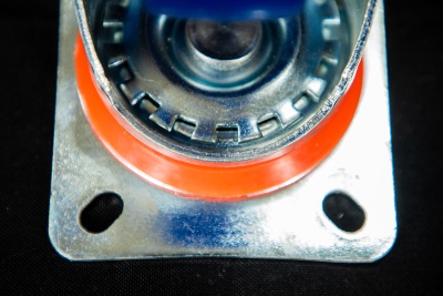 Колесо поворотное резина SRCLb 63 160 мм с тормозом (N) купить в Москве с доставкой по всей России | ProtosMarket.ru