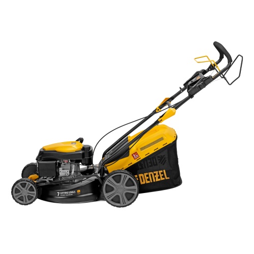 Газонокосилка бензиновая GLD-460SP, 146 куб.см, ширина 46 см, привод 7 уровней, травосборник 50 л Denzel купить в Москве с доставкой по всей России | ProtosMarket.ru