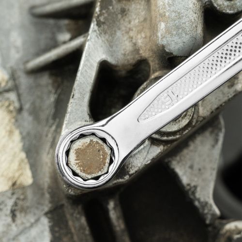 Ключ комбинированный, 16 мм, CrV, антислип Stels купить в Москве с доставкой по всей России | ProtosMarket.ru