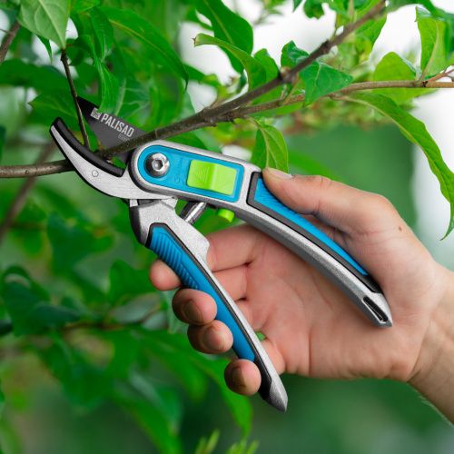 Секатор с наковальней, 215 мм, регулировка захвата, трехкомпонентные рукоятки, LUXE Palisad купить в Москве с доставкой по всей России | ProtosMarket.ru