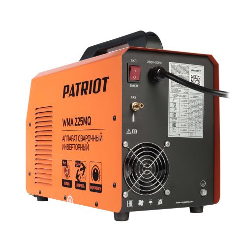 Полуавтомат сварочный инверторный PATRIOT WMA 225 MQ купить в Москве с доставкой по всей России | ProtosMarket.ru