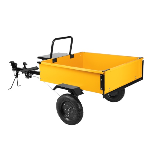 Прицеп для мотоблока TT-500, оцинк., груз. 500 кг, рег. сцепка, колеса 4.00-10, в упаковке Denzel купить в Москве с доставкой по всей России | ProtosMarket.ru