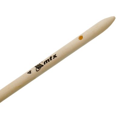 Кисть круглая № 4 (25 мм) натуральная щетина, деревянная ручка MTX купить в Москве с доставкой по всей России | ProtosMarket.ru