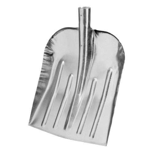 Лопата для уборки снега стальная оцинкованная, 330 х 365 мм, без черенка, Сибртех купить в Москве с доставкой по всей России | ProtosMarket.ru