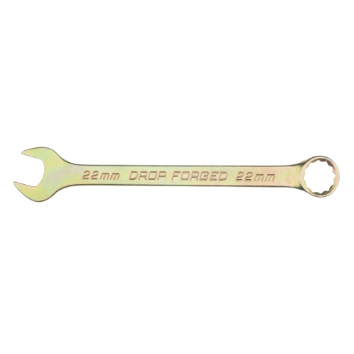 Ключ комбинированный, 22 мм, желтый цинк Сибртех купить в Москве с доставкой по всей России | ProtosMarket.ru