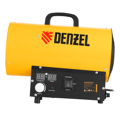 Газовая тепловая пушка GHG-15i, 15 кВт, цифровой термостат, пропан-бутан Denzel купить в Москве с доставкой по всей России | ProtosMarket.ru