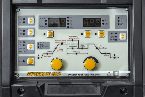 Аппарат аргонодуговой сварки HUGONG SUPERWAVE 500U (без БО и тележки) по ценам производителя в Москве с доставкой по всей России