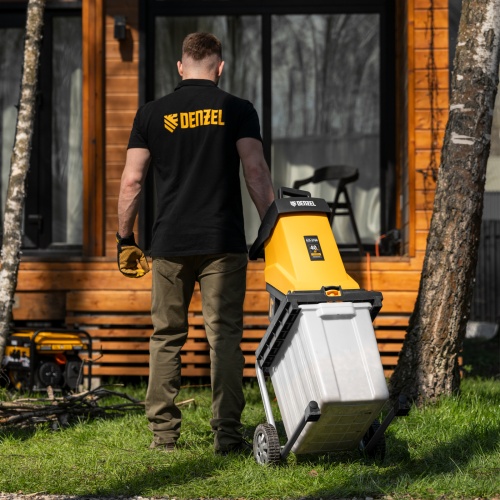 Измельчитель садовый электрический ECS-2700, 2700 Вт, 40 мм Denzel купить в Москве с доставкой по всей России | ProtosMarket.ru