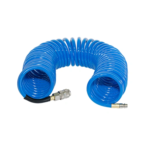 FUBAG Шланг спиральный с фитингами рапид, полиуретан, 15бар, 6x10мм, 10м купить в Москве с доставкой по всей России | ProtosMarket.ru