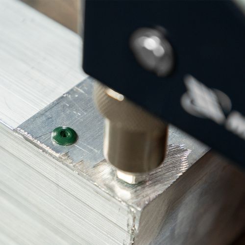 Заклепки 4.0 х 10 мм RAL 6005, темно-зеленые, 50 шт Matrix купить в Москве с доставкой по всей России | ProtosMarket.ru