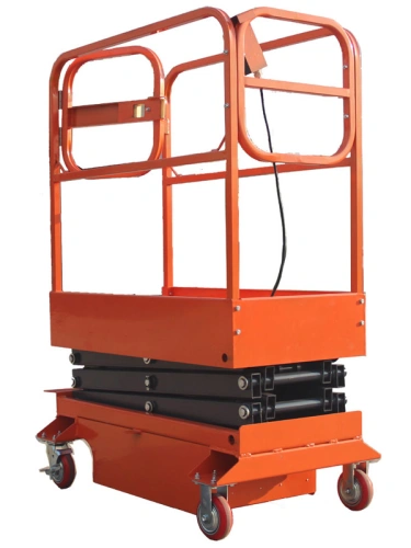 Подъемник ножничный передвижной 240 кг 3,9/5,9 м TOR GTJY AC 220В сетевой купить в Москве с доставкой по всей России | ProtosMarket.ru