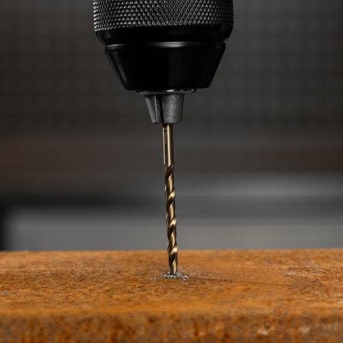 Сверло по металлу, 3,2 мм, HSS Co-8% // Denzel купить в Москве с доставкой по всей России | ProtosMarket.ru