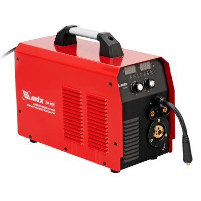 Аппарат инвертор. полуавтомат. cварки MIG-160S, 160A, ПВ 60%, катушка 5 кг MTX купить в Москве с доставкой по всей России | ProtosMarket.ru