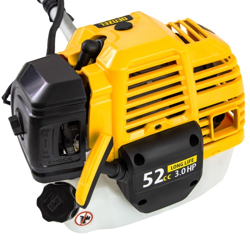 Триммер бензиновый DT 52, 52 см3, 3 л. с, неразъемная штанга, состоит из 2 частей Denzel купить в Москве с доставкой по всей России | ProtosMarket.ru